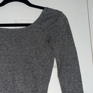 Express Sweater Dress- Grey